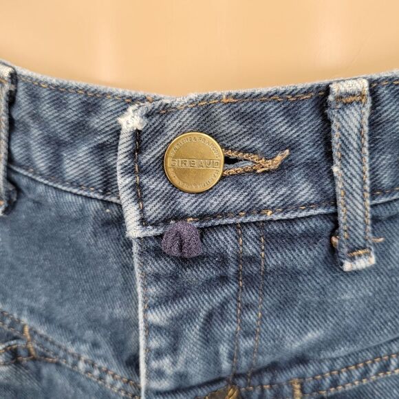 Marithe Girbaud Francois Vintage Slim Fit Straight Leg Jeans 9/10 Long Inseam - Picture 8 of 15